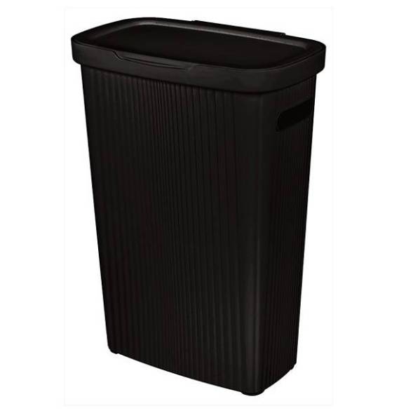 Корзина для белья Velvet, 45л, черный
