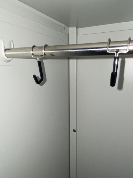 Шкаф металлический для одежды двухдверный 1850х800х500мм (2L-B1A-800) [ ER-00039087 ]