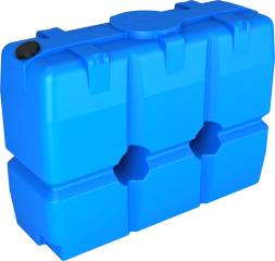 Пластиковая ёмкость для топлива 2000 литров, арт.: SK 2000 oil, цвет: синий, код: 12664