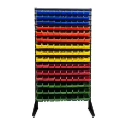 Стеллаж с пластиковыми ящиками 1801-4/11/0 Kombo