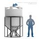 Емкость K 2000 литров с лопастной мешалкой