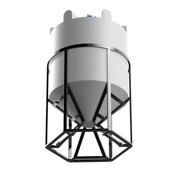 Емкость K 2000 литров с лопастной мешалкой