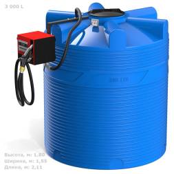 Мини АЗС V 3000 Китай Премиум JYB60 - раздаточная колонка со счетчиком