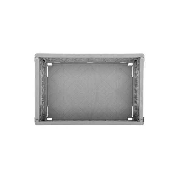 Ящик пластиковый складной ECONOVA Stocky S, 165х124х73 мм, 1.2 л, серый [434297511]