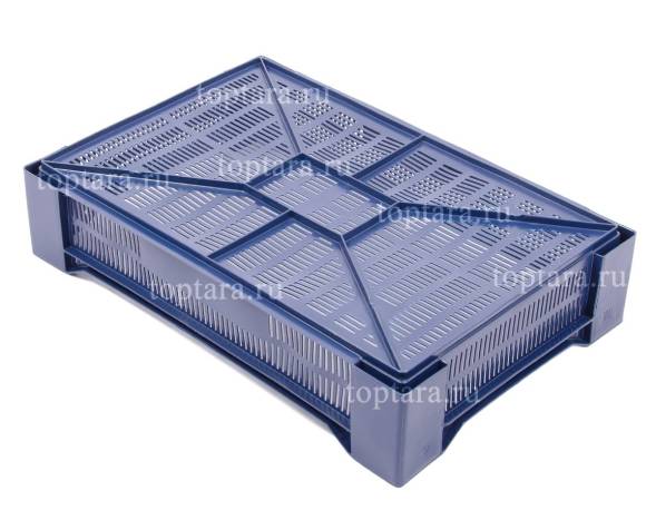 Ящик перфорированный 600х400х135 перфорированные стенки и дно