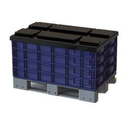 Евроконтейнер пластиковый R-KLT 12415, 1200х400х150 мм