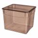Ящик пластиковый универсальный ECONOVA Колор-Стайл, 34 л, 400x335x315 мм, коричневый [431278214] 