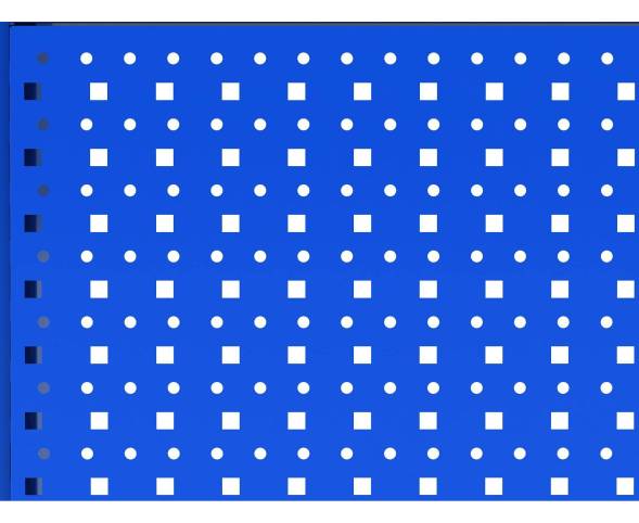 Система хранения односторонняя ДВК SORTEX 1915 №1-2, синий [КГ030389]