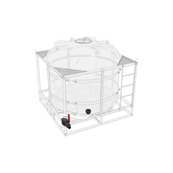 Комплект полного слива с краном G3 на одну емкость TR