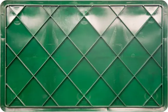 Ящик пластиковый сплошной, 600×400×180 мм, 35 л, синий [706.03.01]