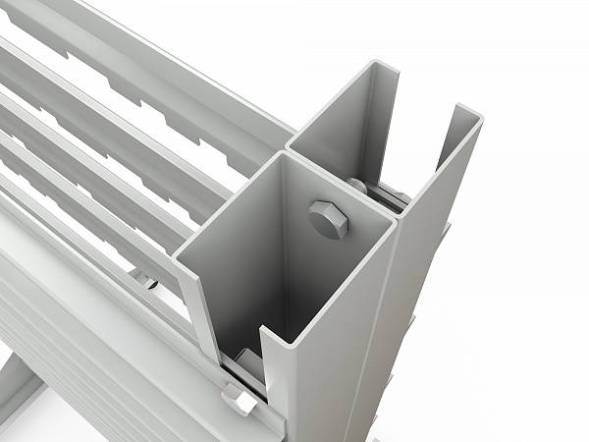 Стеллаж для пластиковых лотков ДВК SORTEX двухсторонний 1500x1000x800.03