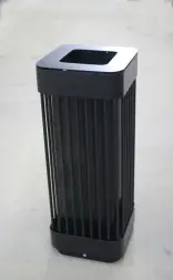 Урна Параллель, 354х354х930 мм, с емкостью, 50 л