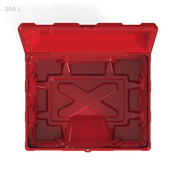 Ящик для песка 250 литров с дозатором