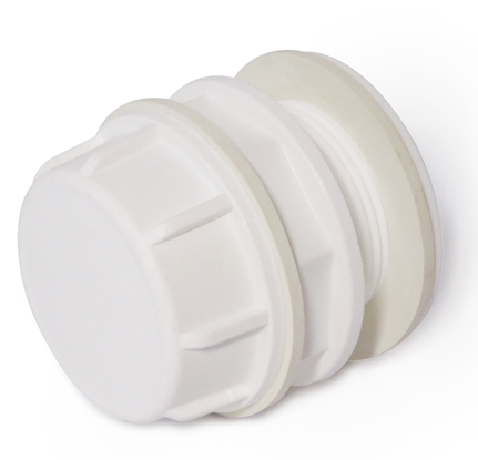 Отвод пластиковый с заглушкой 1&quot;