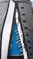 Емкость T 5000л синяя с утеплением и поддоном