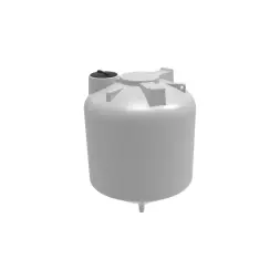 Емкость ЦКТ 5000 л с патрубком 160мм под плотность до 1,5 г/см³ белая