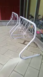 Велопарковка «Бумеранг» 9 мест стальная