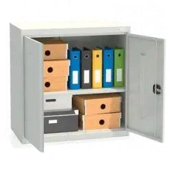 Шкаф архивный ШХА/2-900(40) 930x910x400 мм Светло-серый
