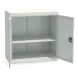 Шкаф архивный ШХА/2-900(40) 930x910x400 мм Светло-серый