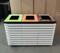 Урна "Горизонт-3", с емкостью 3х60 л