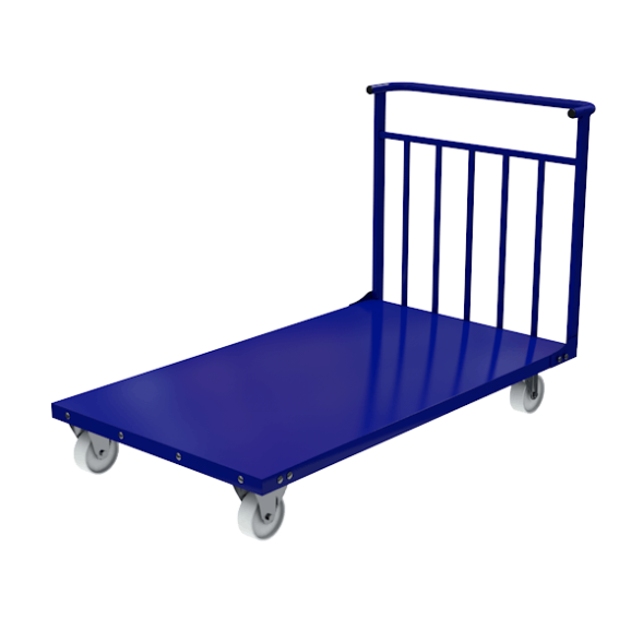 Платформенная тележка для склада большегрузная ТПУ 7 1400x800x740 [16579]