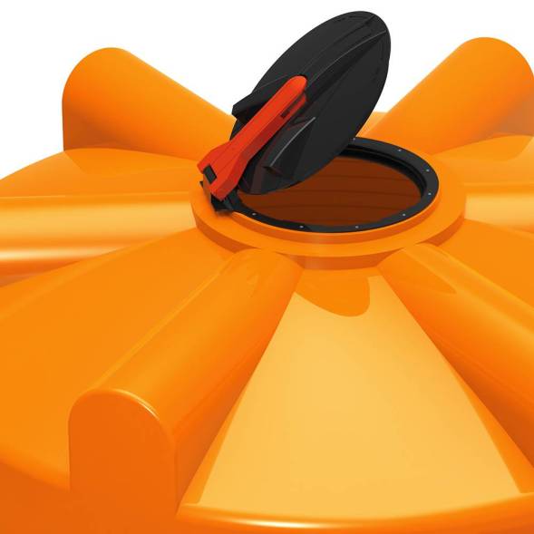 Кассета 12000 л с полным сливом КАС