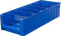 Лоток (контейнер) полочный для мелких деталей и компонентов SK, 600х234х140 мм, синий [SK 6214]