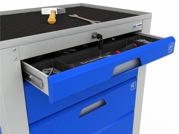 Тумба инструментальная ДВК LOGITEX 07 XS.2.3