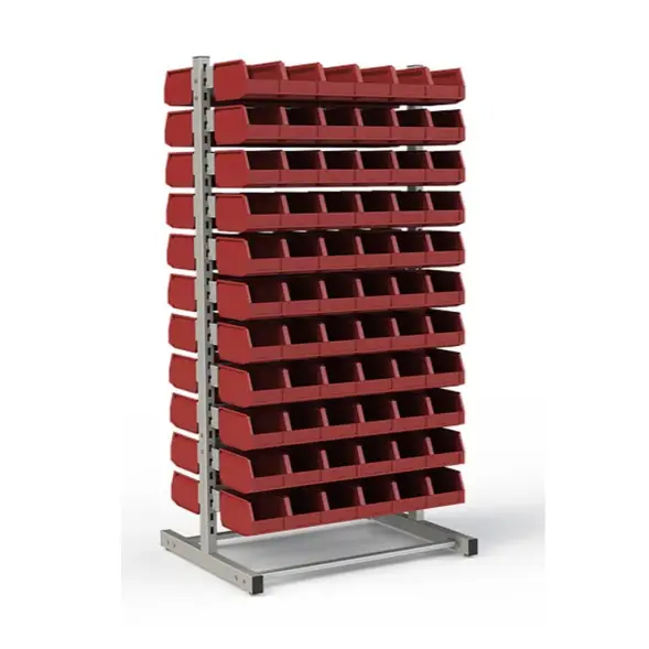 Стеллаж двусторонний №97 (1835х950х760)