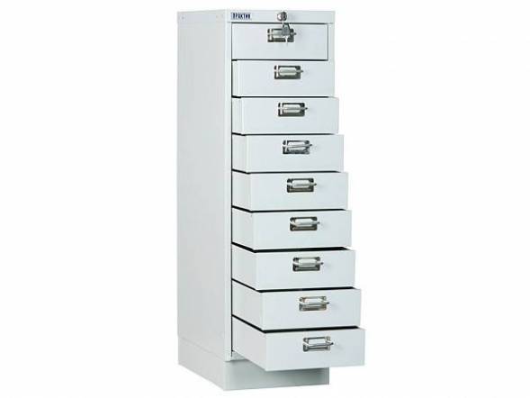 Многоящичный шкаф ПРАКТИК MDC-A3/910/9