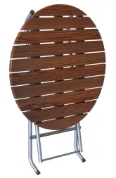 Стол круглый складной «Вишня 80»