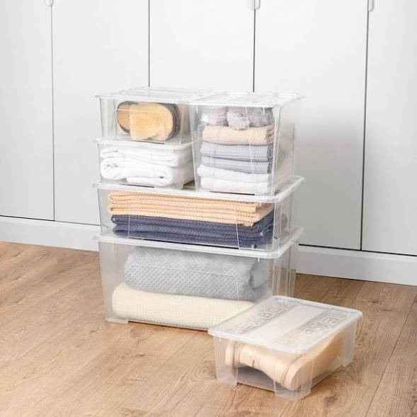 Ящик универсальный TEX-BOX 4,5л, бесцветный