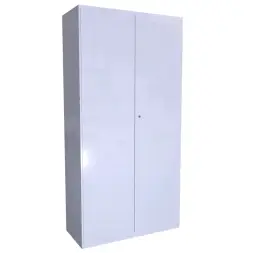 Шкаф для противогазов ХПГ-35 с дверьми 1730x870x380 мм Светло-серый