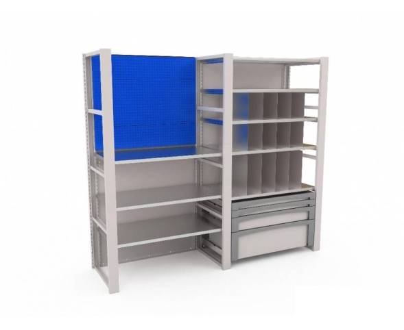 Система хранения Iron MODUL 2х2000 №7 (Артикул:КГ026805)